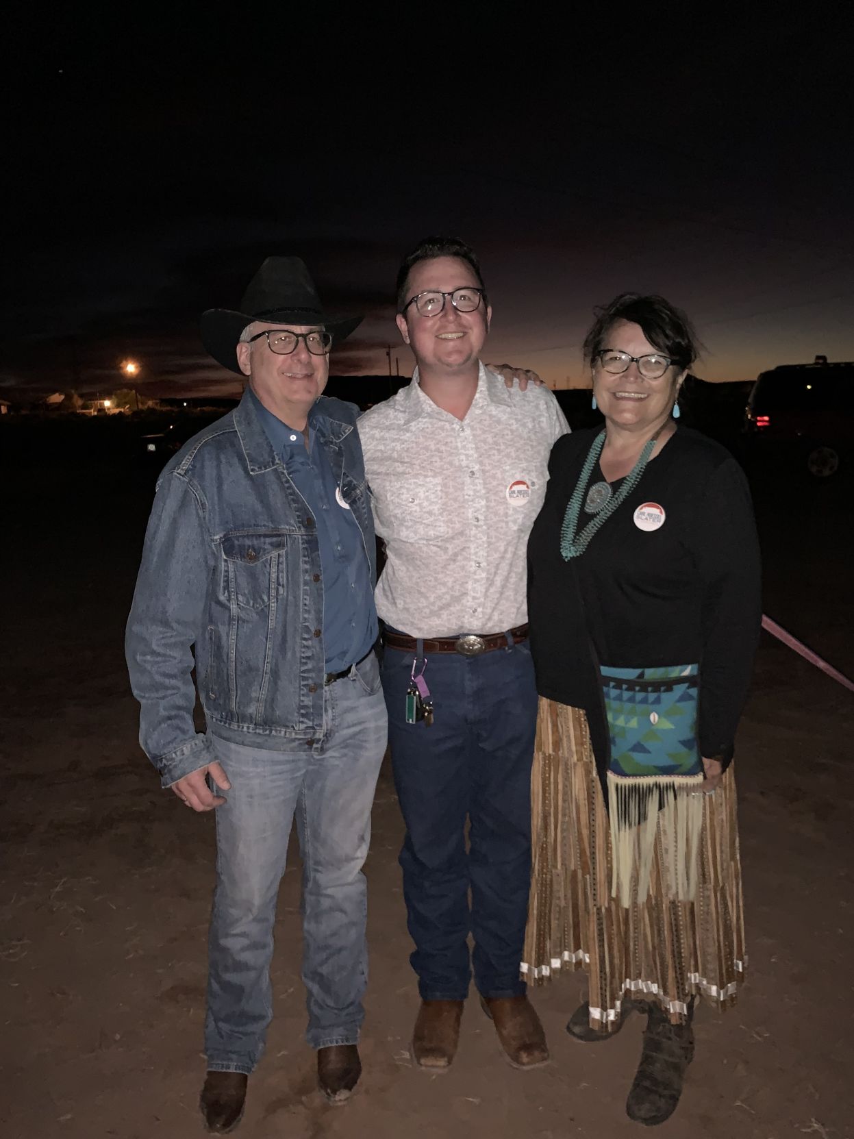 Slater and parents